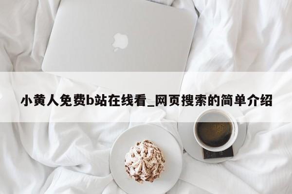 小黄人免费b站在线看_网页搜索的简单介绍